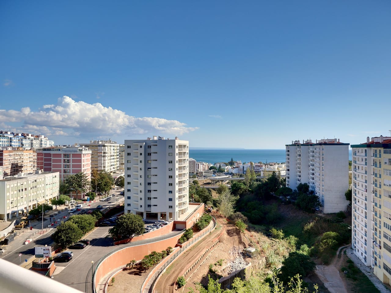 Fachada — Apartamento T3 com terraço e vista mar – L-Towers, Torre 2, 9º B, Paço de Arcos